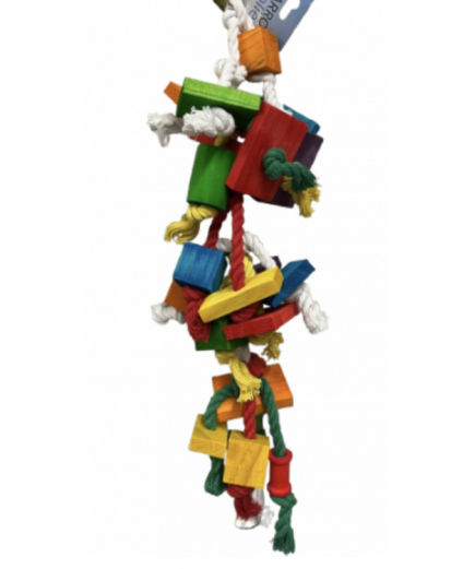9 X Parrot Toy Pack - African Grey, Amazon, Eclectus, Cockatoo Etc - RRP £134.91 - Pack 3